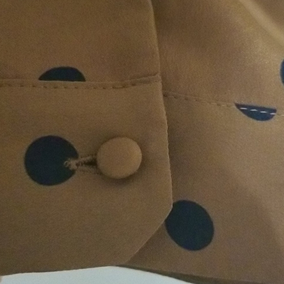 100% silk polka dot shirt - Picture 5 of 6